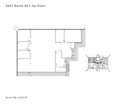 2001 Route 46, Parsippany, NJ for rent Floor Plan- Image 1 of 1