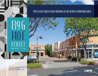 More details for 139 G + 140 F Street – Retail for Sale, Davis, CA