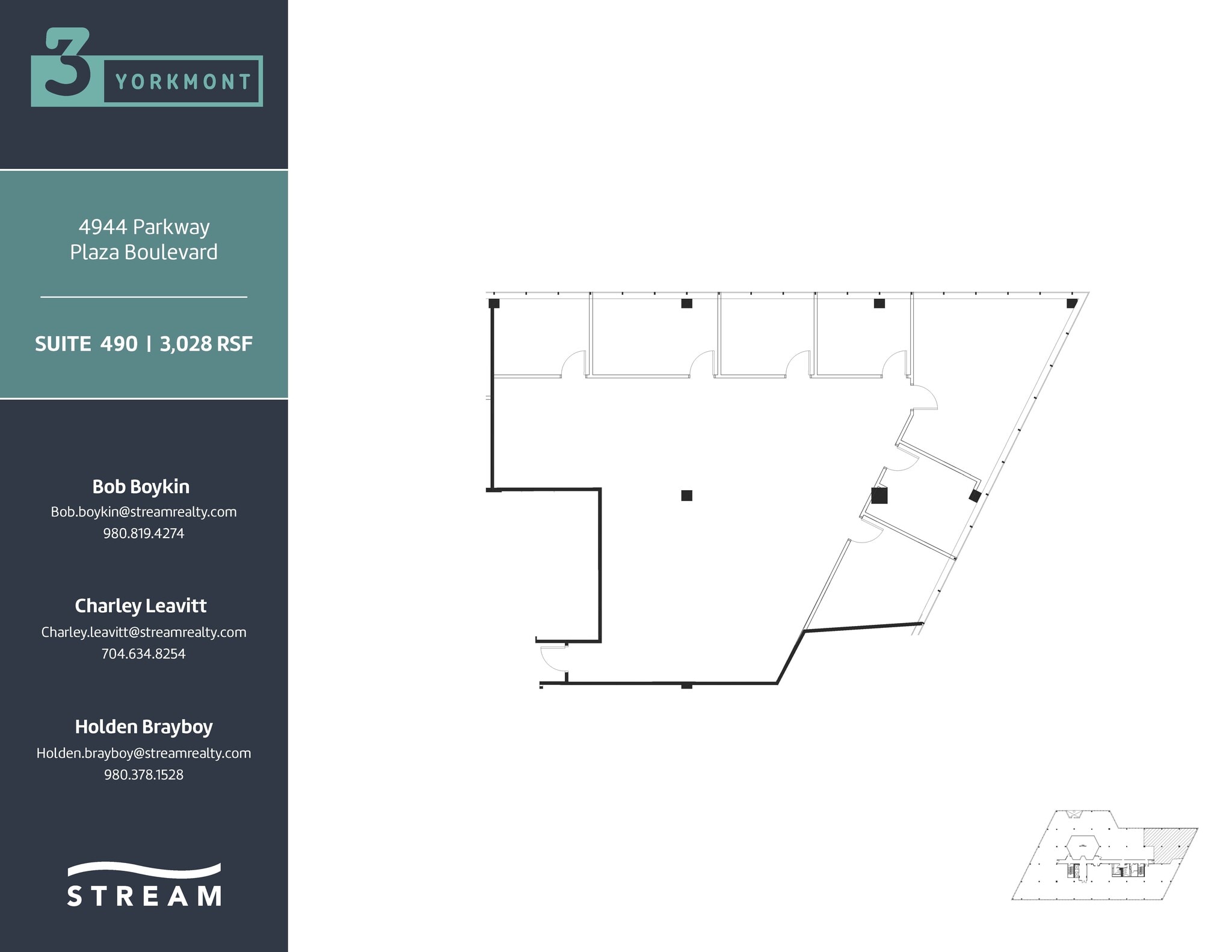 4828 Parkway Plaza Blvd, Charlotte, NC to rent Floor Plan- Image 1 of 2