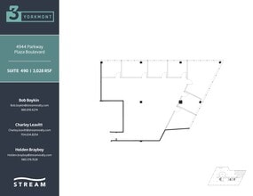 4828 Parkway Plaza Blvd, Charlotte, NC to rent Floor Plan- Image 1 of 2