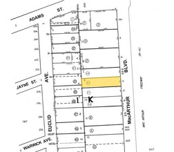 273 Macarthur Blvd, Oakland, CA for sale Plat Map- Image 1 of 2