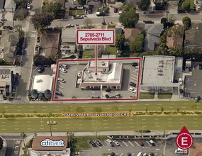 2709 N Sepulveda Blvd, Manhattan Beach, CA - aerial  map view - Image1