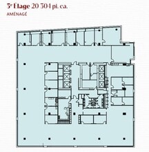 100 Rue Peel, Montréal, QC to rent Floor Plan- Image 1 of 1