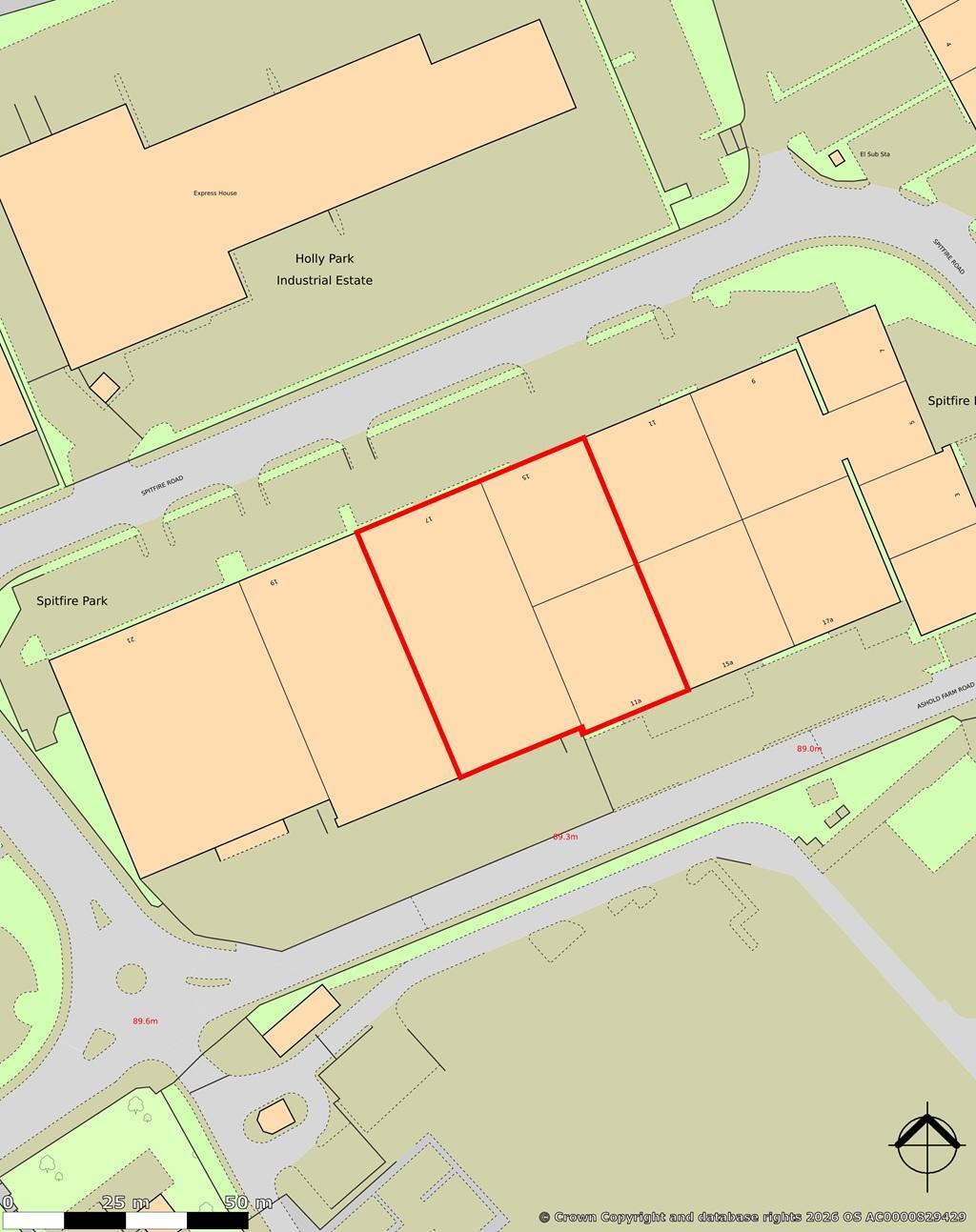 Spitfire Rd, Birmingham to rent Site Plan- Image 1 of 1