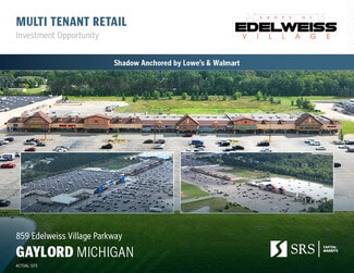 More details for 859 Edelweiss Village Pky, Gaylord, MI - Retail for Sale