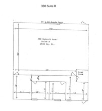 300-330 Detroit Ave, Monroe, MI for rent Floor Plan- Image 1 of 1