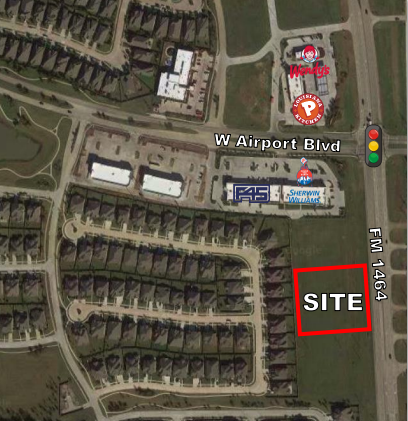 SWC FM 1464 And W Airport Blvd, Richmond, TX for sale - Building Photo - Image 1 of 1