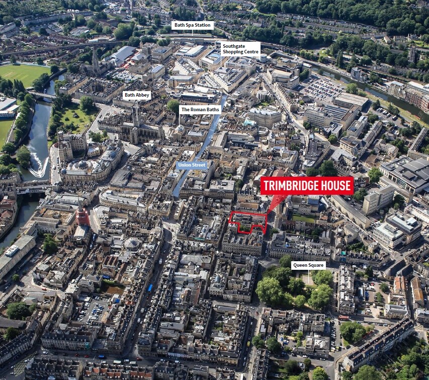 Trim St, Bath to rent Aerial- Image 1 of 22