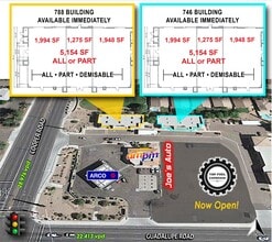 788 W Guadalupe Rd, Gilbert, AZ - AERIAL  map view