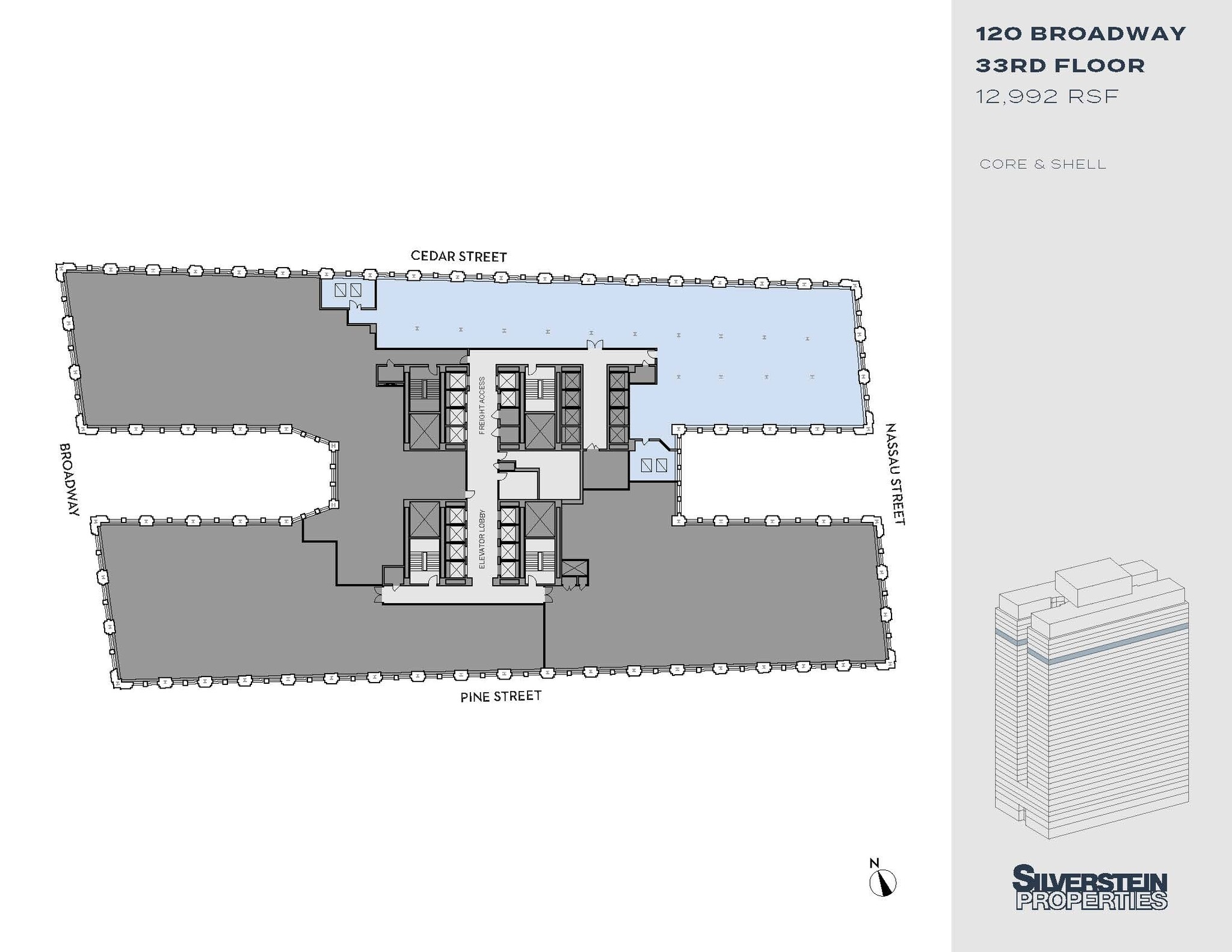 120 Broadway, New York, NY to rent Floor Plan- Image 1 of 2