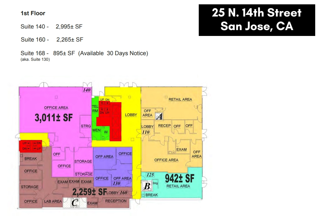 25 N 14th St, San Jose, CA to rent Floor Plan- Image 1 of 1