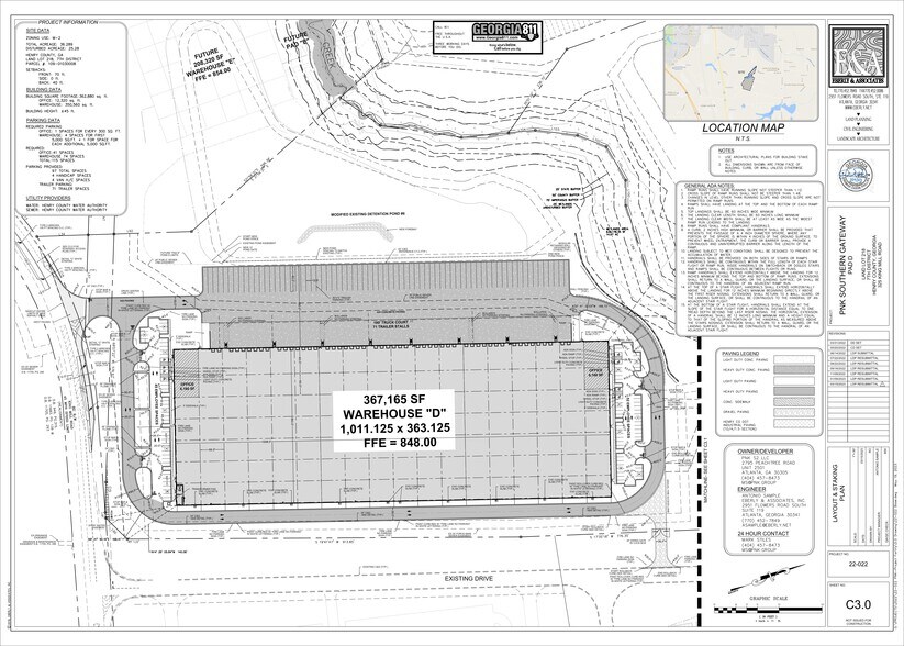 1305 Hwy 42 South, Mcdonough, GA for rent - Site Plan - Image 2 of 3