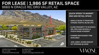 More details for 9660 N Oracle Rd, Oro Valley, AZ - Retail to Rent