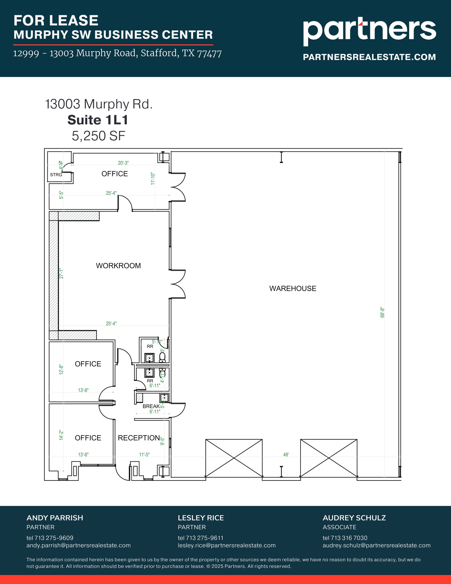 12999-13003 Murphy Rd, Stafford, TX to rent Site Plan- Image 1 of 1