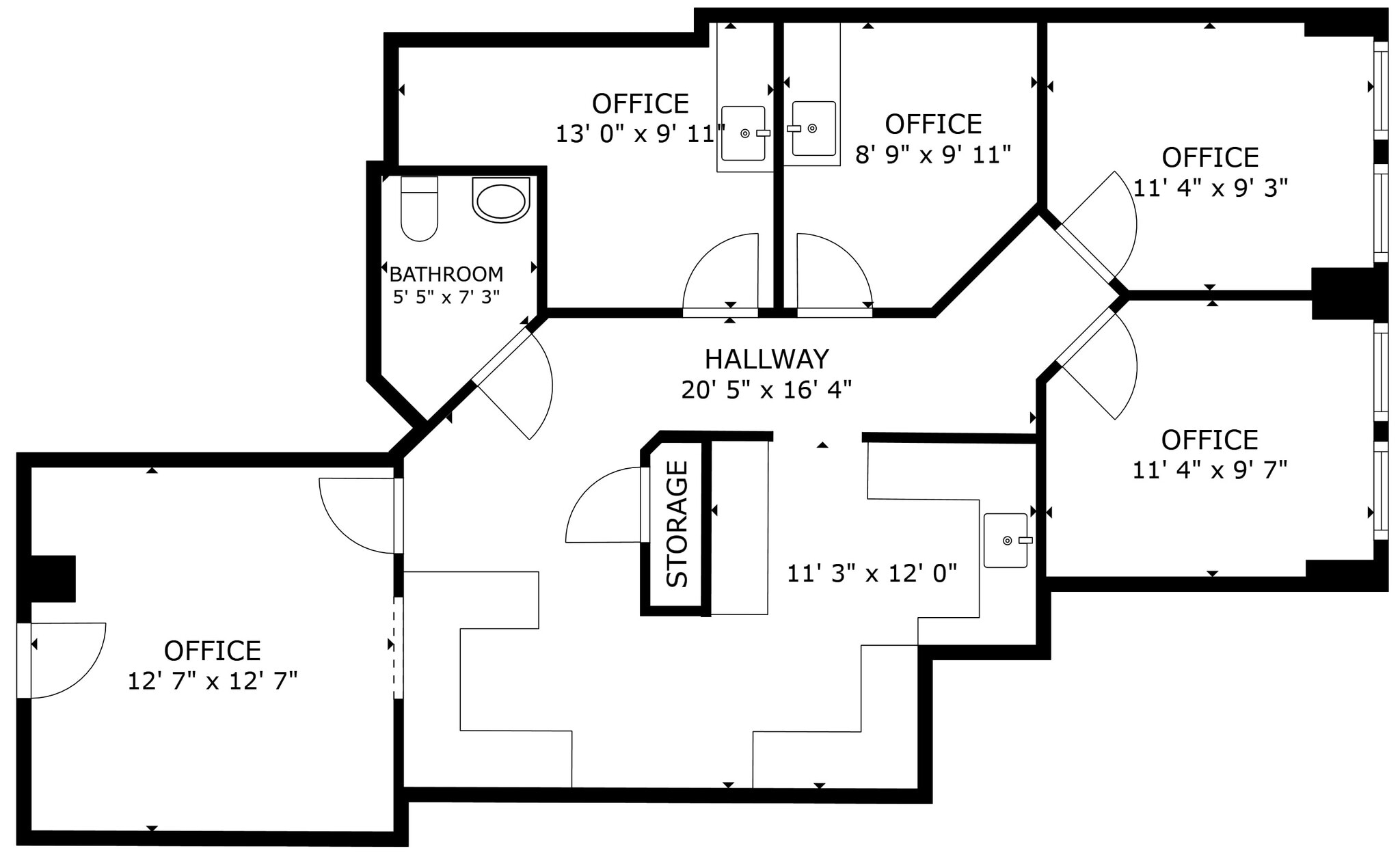 2021 K St NW, Washington, DC to rent Floor Plan- Image 1 of 1