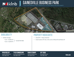 14235 John Marshall Hwy, Gainesville, VA - AERIAL  map view