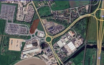 Dunball Drove, Dunball, SOM - AERIAL  map view