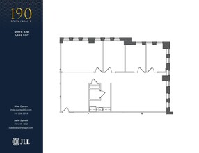 190 S La Salle St, Chicago, IL to rent Floor Plan- Image 1 of 5