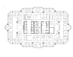 250 2nd St SW, Calgary, AB to rent Floor Plan- Image 1 of 1