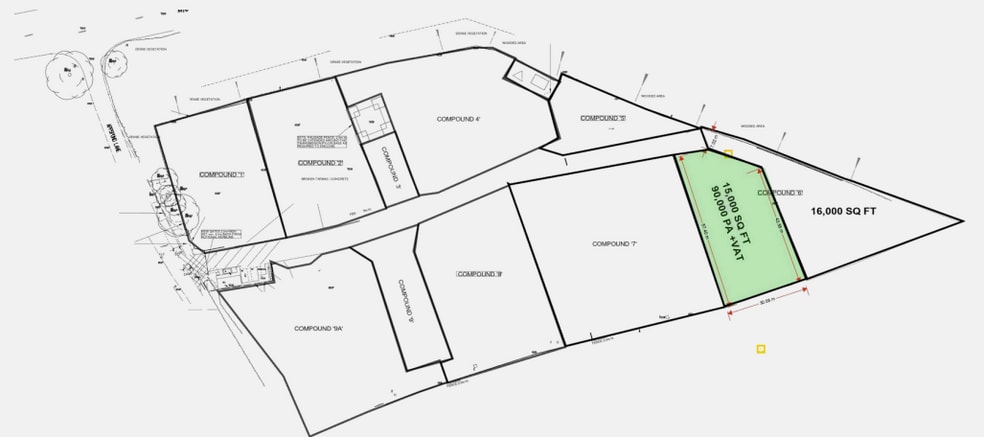 Appspond Ln, St Albans to rent - Site Plan - Image 2 of 2
