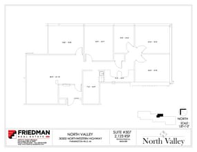 30500 Northwestern Hwy, Farmington Hills, MI to rent Floor Plan- Image 1 of 2
