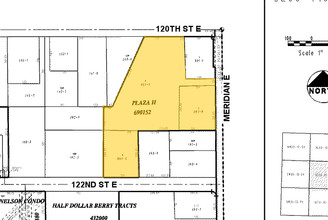 12020 Meridian Ave E, Puyallup, WA for sale Plat Map- Image 1 of 1