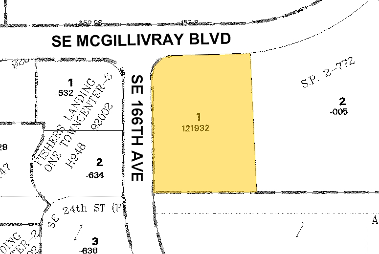 16701 SE McGillivray Blvd, Vancouver, WA for rent - Plat Map - Image 2 of 12