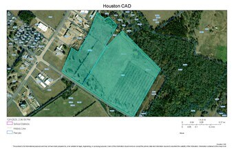 Hwy 287 S, Crockett, TX for sale Plat Map- Image 1 of 2