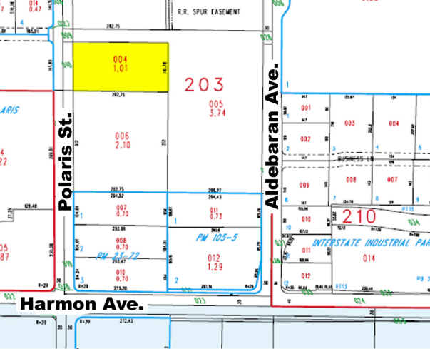 4390 Polaris Ave, Las Vegas, NV for sale - Plat Map - Image 3 of 3