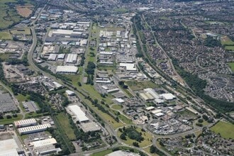 Bennett St, Bridgend, MGN - Aerial map view