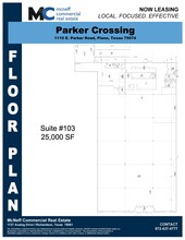 1110 E Parker Rd, Plano, TX for rent Floor Plan- Image 1 of 1