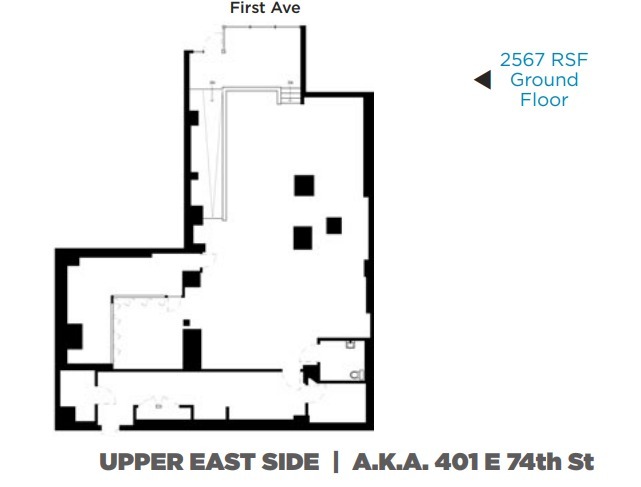 1412 1st Ave, New York, NY for rent - Floor Plan - Image 3 of 3