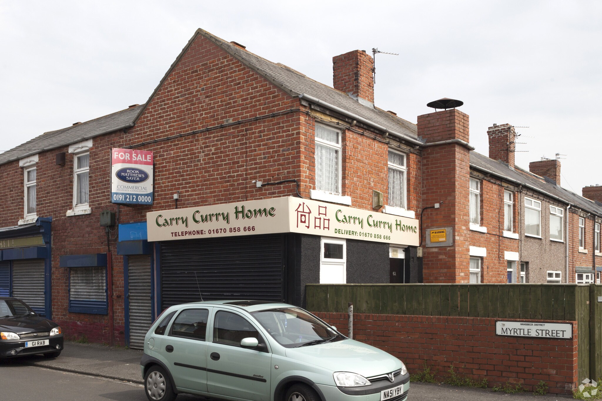 60-62A Myrtle St, Ashington for sale Primary Photo- Image 1 of 5