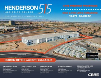 More details for 515 N Gibson Rd, Henderson, NV - Industrial for Rent