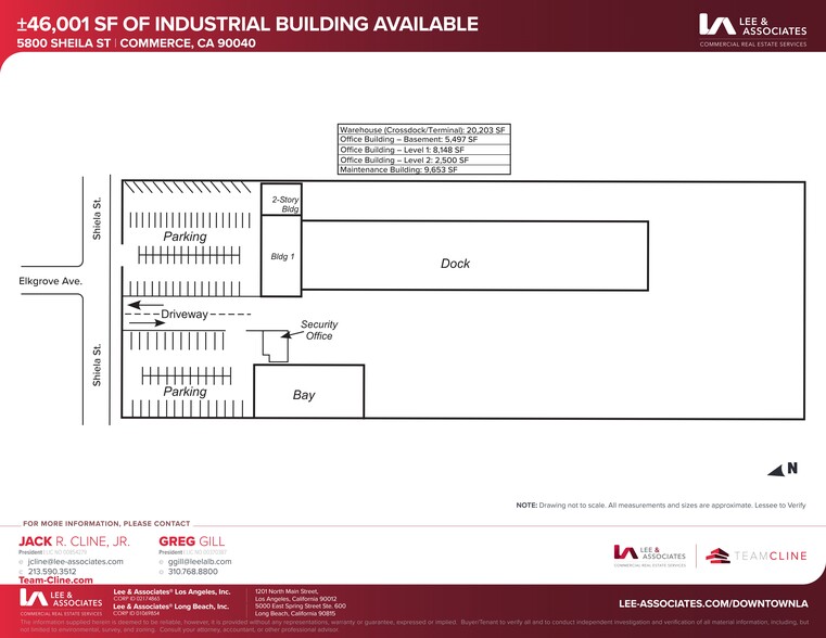 5800 E Sheila St, Commerce, CA for rent - Site Plan - Image 3 of 3