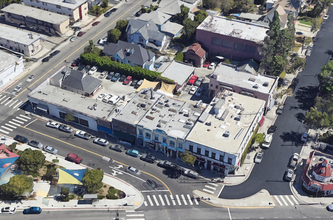 2308-2318 S Union Ave, Los Angeles, CA - aerial  map view