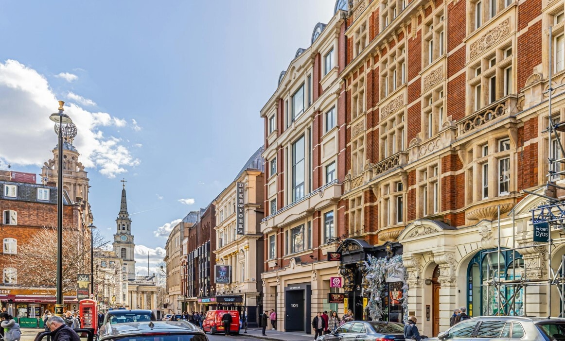 101 St. Martin's Ln, London to rent Building Photo- Image 1 of 2
