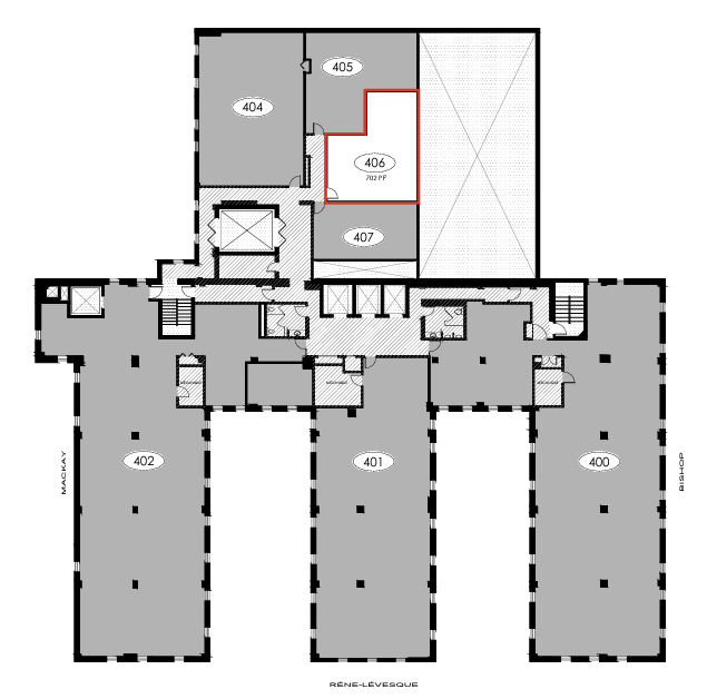 1425 Boul René-Lévesque O, Montréal, QC to rent Floor Plan- Image 1 of 1