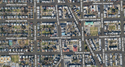 5205 Georgia Ave NW, Washington, DC - aerial  map view