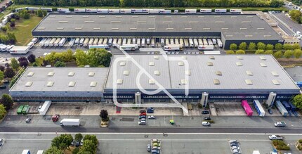 Lieusaint - Aerial map view