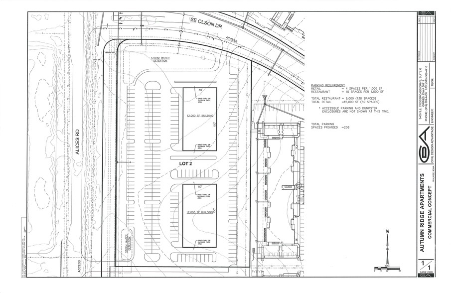 727-739 SE Alices Rd, Waukee, IA for rent - Site Plan - Image 3 of 3