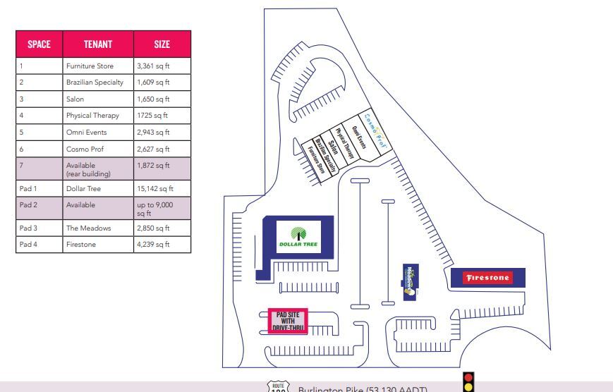 4037 Route 130, Delran, NJ to rent Floor Plan- Image 1 of 1