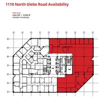 1110 N Glebe Rd, Arlington, VA for rent Floor Plan- Image 1 of 1