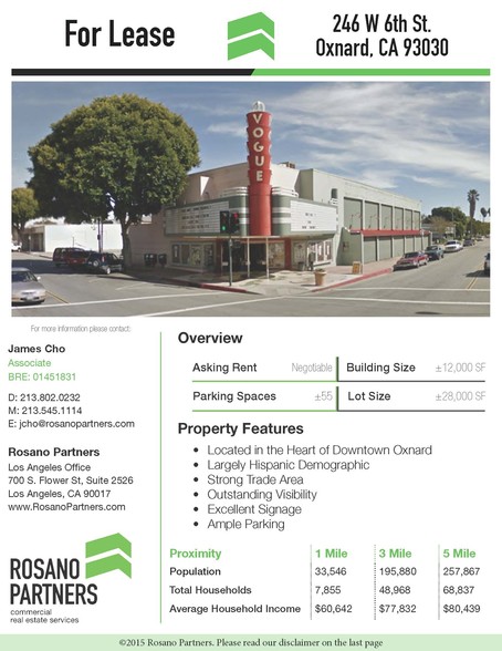 246 W 6th St, Oxnard, CA for rent - Building Photo - Image 2 of 3