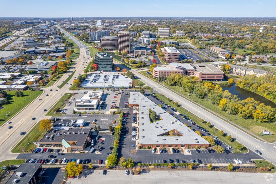 17W775 Butterfield Road (Midwest Office Center), Oakbrook Terrace, IL for rent - Aerial - Image 2 of 9