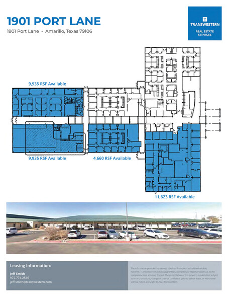 1901 Port Ln, Amarillo, TX for rent - Floor Plan - Image 2 of 4