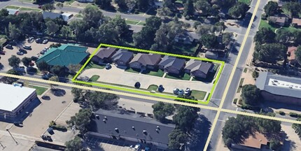 3713 22nd Pl, Lubbock, TX - aerial  map view