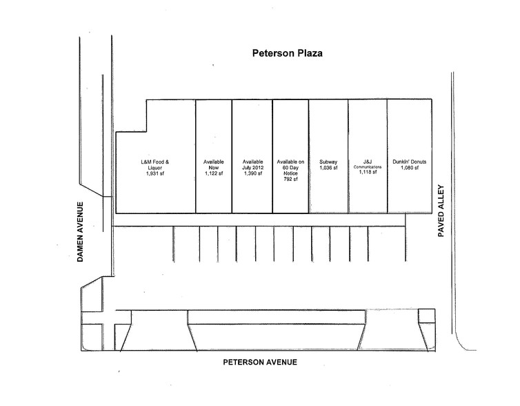 1954-1964 W Peterson Ave, Chicago, IL for rent - Building Photo - Image 2 of 2