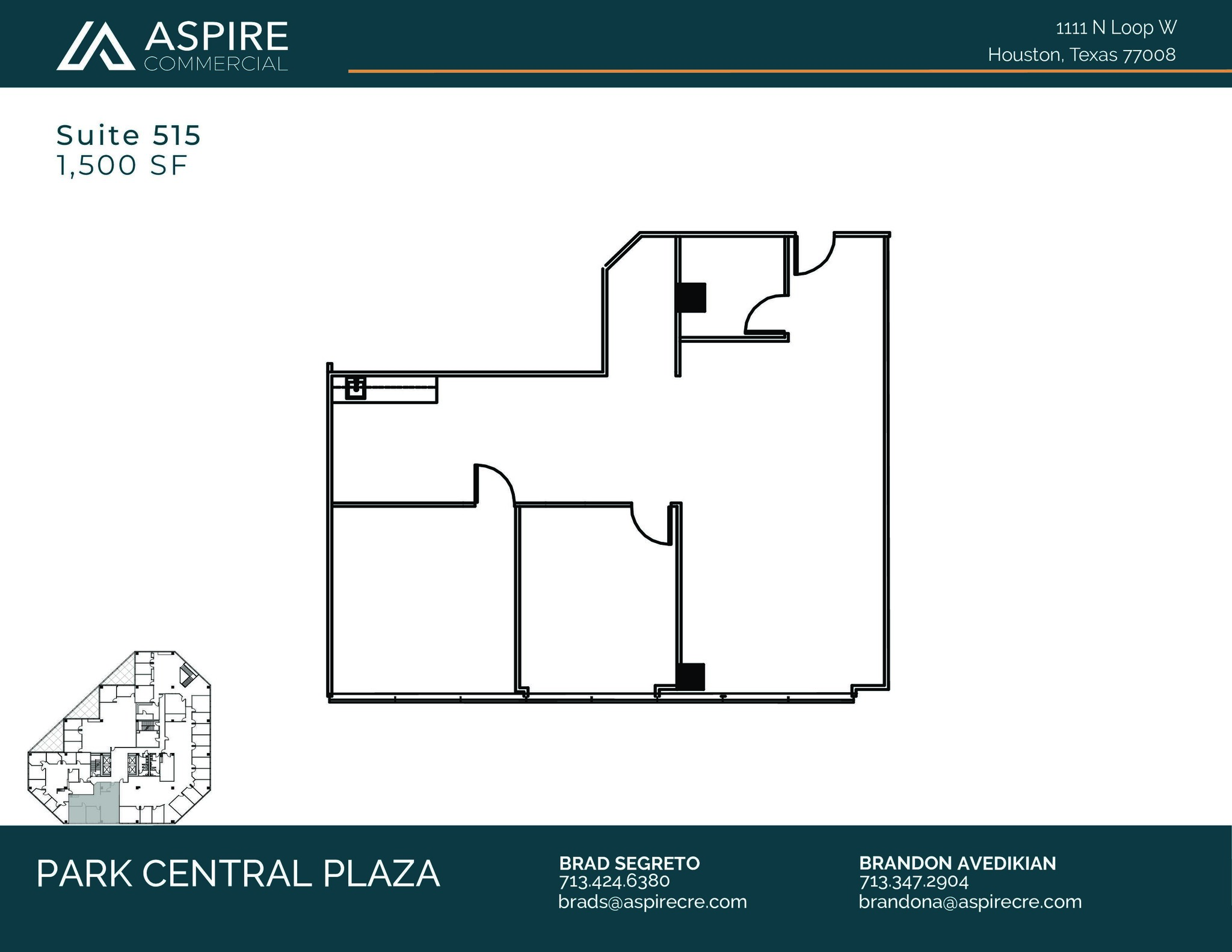 1111 N Loop W, Houston, TX for sale Floor Plan- Image 1 of 1