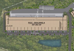 1731 Peachtree Industrial Blvd, Buford, GA for rent Site Plan- Image 1 of 1